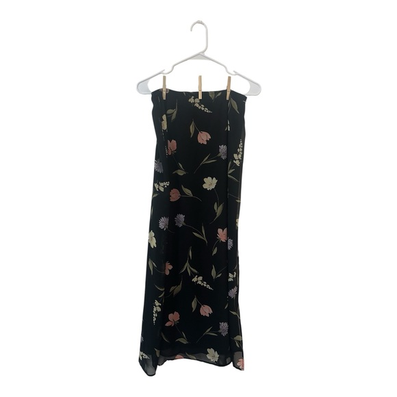 Express Black Floral Dress - Picture 1 of 5